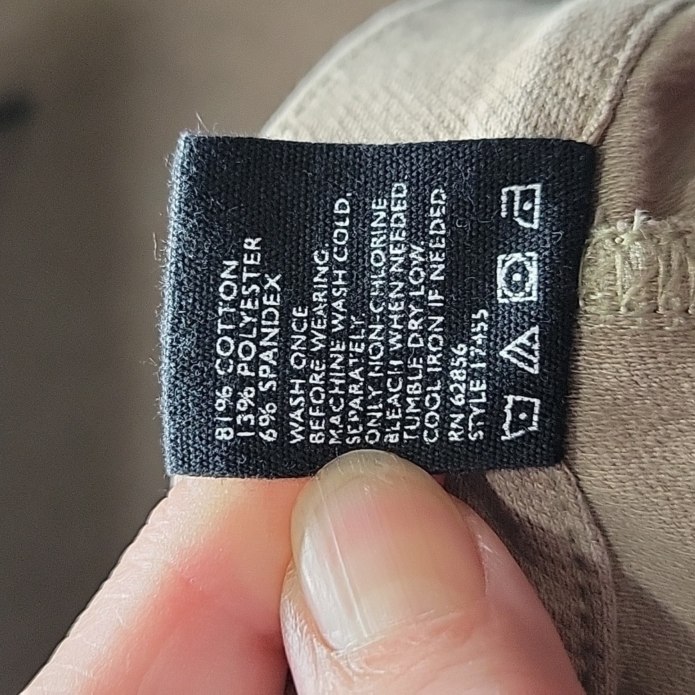 HUE Women's Khaki Leggings Size XL - Picture 10 of 10